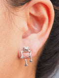 Frog Design Stud Earring- Outfit