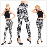 Plaid Printed Fashionable Slimming Cropped