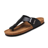 Clip Toe Cool Slippers Women's Summer New Flat-Bottomed Slippers Women's Large-Size