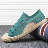 Autumn New Men's Foot Pedal Canvas Shoes Korean Version Of Fashion Shoes Casual Old Beijing Cloth Shoes Spring And Autumn