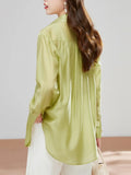 New Sky Silk Sun Protection Shirt Women Summer Long-Sleeved Ice Silk Breathable Cool Blouse Lady Loose