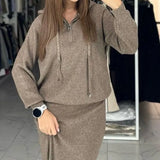 Women's Clothing In Autumn 2025 New Hoodie Fashion Casual Casual Skirt