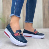 2025 New Pine Cream Bottom Round Head Solid Single Shoes Light Mouth Pedal Thick Sole Single Shoe