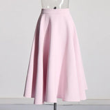 2025 New Pink Three-Dimensional Rose Two-Piece Set Of Waist Thin Suit + 100 Folds Medium And Long Skirt