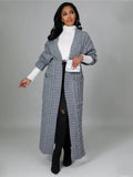 Cardigan Coat Womens Pockets Sweater Long Women Warm Sweater Thick Knitted Female Sweater Winter Streetwear 2023