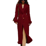 Winter New Products Thick Women's Coat Wish Lengths Warm Coat European Version Of Large Anti-Freeze Cotton