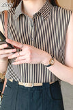 Women's Shirt Fashion Woman Blouse 2023 Female Clothing Sleeveless Womens Tops Elegant and Youth Woman Blouses OL