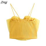 Women High Street Transparent Organza Rose Floral Patchwork Knitting Short Blouse Female Blusas Chic Crop Tops