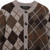 Women's Clothing Loose Casual Round-Neck Long-Sleeved Knitted Jacket In Autumn