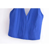White Halter Top Female Off Shoulder Crop Tops For Women Sexy Sleeveless Backless Top Woman Tied Streetwear Summer