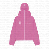 Brand Double Hat Unique Design Zippered Jacket Autumn And Winter New Loose Y2K