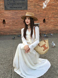 Xixi 2025 Spring New Temperament Chiffon Shirt + High-Waist A-Word Half-Body Dress Two-Piece Suit Female