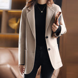 And Winter New Station Explosion Bill Thick Hair This Female Coat Wish Small Suit Ebay Korean Version Of