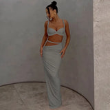 Women's 2025 Spring/Summer New Solid Color Sexy Suspension