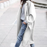 Women's Hot Women's Coat Casual Solid Color Temperament To Keep The Heating Hair Coat