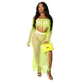 Zingj New Women's Casual Netted Fram Beach Dress 2