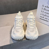 Durian Thick-Bottom Old Dad Shoes Women's 2025 Summer Thin Mesh Breathable Ins Tide Sports Casual