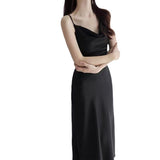 Fascination Taro Taro Taro Dress Female Summer Famous Temperament Under-Buff Hip Dress High-End