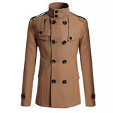 Sales Of New Men's Hair Coat In The Long Middle Of The Men's Coat