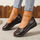And Elderly Casual Shoes New Soft-Soled Anti-Slip Grandmother Shoes Light-Mouthed Mother Shoes 42 Large Women's