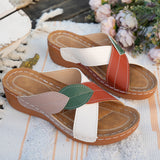 New Sandals Wearing A Word Of Cool Slippers Large Women's Shoes Soft Sole Casual