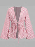 Striped Bows For The Summer Of