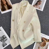 Zingj Fried Street Small Suit Jacket Female 2023 Spring And Autumn New Korean Version Web Celebrity Temperament Small Casual