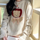 Kawaii Bear Sweater- Outfit