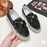 Drill Pine Cake Lefu Shoes Flat Soles Of Casual Shoes Spring And Autumn New Butterfly Gelits Single