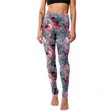 Classic Pink Blue Printed Cropped