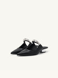Women's Summer New Pointed Head Pure Color Korean Version Of Fashion Casual Wear Lady Brown Cool