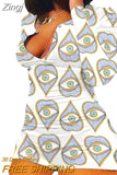 Women V-neck Bodycon Sleepwear Jumpsuit Bodysuit Shorts Romper Bodysuit Leotard Long Sleeve Lips Print Button