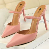 Shoes Woman Pumps Pointed Toe Women Heels Pu Leather High Heels Shoes Women Sexy Stiletto Heels Office Shoes