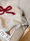 Knit Bow Vest- Outfit