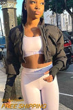 Women Fashion Solid Long Sleeve Zip Up Patchwork Pockets Velvet Jacket Coats 2023 Autumn Winter Women Streetwear