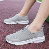Men's Summer 2025 Net Noodles Shoes Foot Breathable Men's Shoes Korean Version Of Large Net Shoes Lightweight Men's