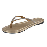 Red Water Drill Feet Cool Drag Woman 2025 Summer Flat Bottom Dragged Candy Color Fairy Shoes Wearing Female