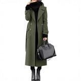Autumn And Winter Explosion Order Thick Hair, The Female Coat Length Length Quality Coat Is