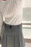 Print T-shirt Women Summer Sweet Long Sleeve Tee Shirt Female Chic Boho Slim Tops Ladies Basic O Neck Top Spring