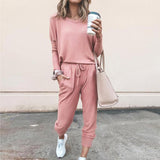Multi-Color New Women's Loose-Fitting Long-Sleeved Casual