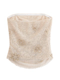 Women's Explosive Beaded Top + Half-Dress
