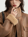 Faced Faux Leather