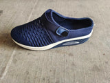 Flying Woven Bun Head Single Shoes Women Summer Half Drag Light Air Cushion After Mixing Sandals