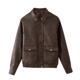 And Winter New Women's Clothing To Restore The Ancient Money Wind And A And A Jacket Locomotive Jacket