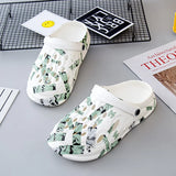 Men's New Summer Wear Sports Driving Two Holes To The Foot Feel Anti-Slip Beach