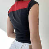 Vintage Logo Print Short Sleeve Tee-Outfit