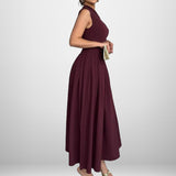 2025 New Elegant Fashion Temperament Collar Slim Long