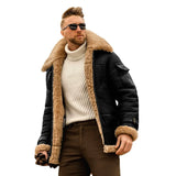 New Fur One Men's Coat Thicked Medium And Long Jacket Ebay Amazon Imitation Leather