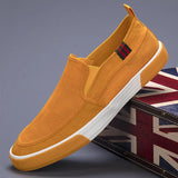 Summer New Men's Shoes Korean Version Of The Trendy Shoes Breathable Canvas Shoes One Foot Lazy Shoes Casual Shoes Breathable Board