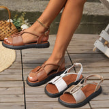 Large Women's Shoes Comfortable Soft Soles Sandals Summer Breathable Ladies Cool Slippers Beach